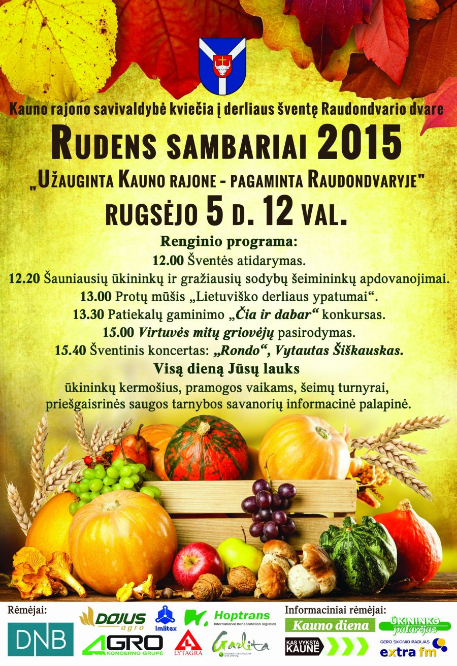 Rudens sambariai 2015