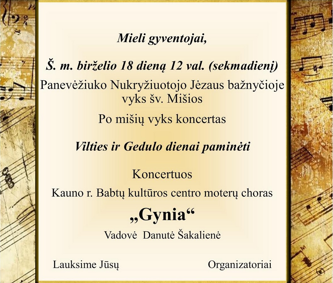 Gynia koncertas 2017